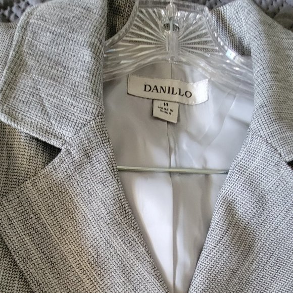 Danilo Size 14 Women's Gray Suit - Picture 6 of 11